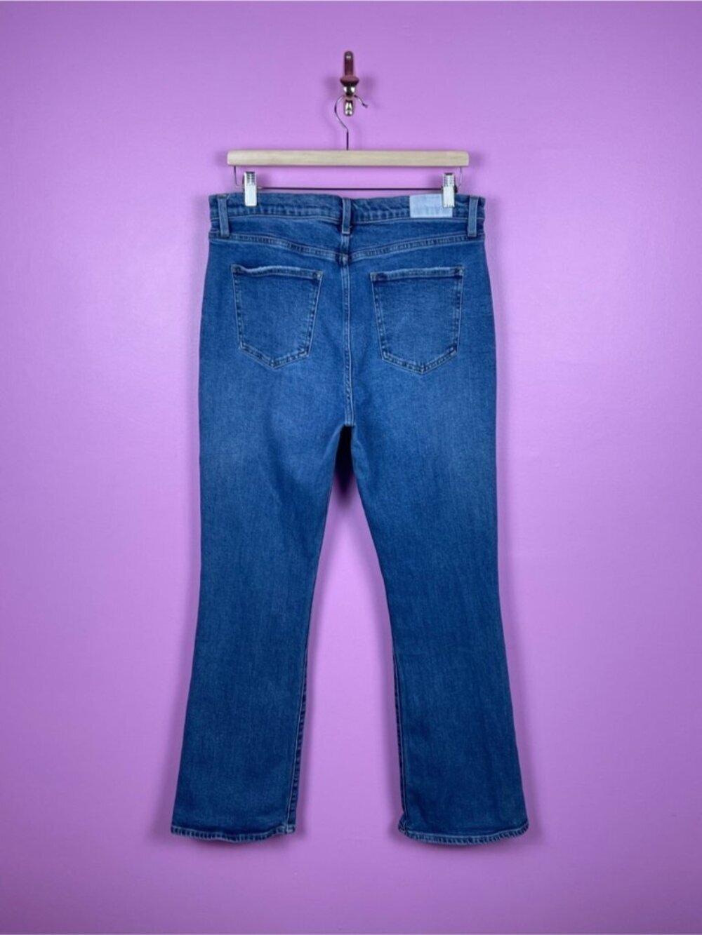 Pistola Dana High Rise Flare Jeans Hyde Blue Wash Women’s 31 - Picture 10 of 14